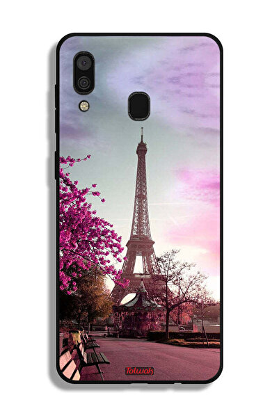 Tolwak Samsung Galaxy A20 Protective Case Cover Eiffel Tower