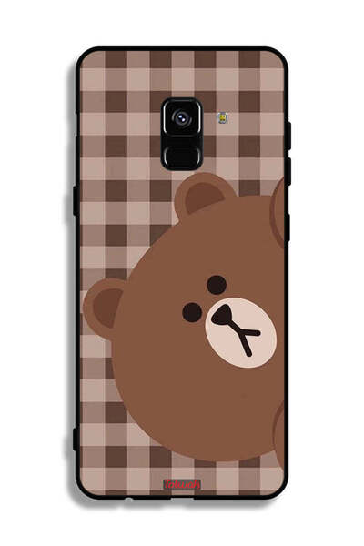 Tolwak غطاء حماية بتصميم دب تيدي من سامسونج جالكسي A8 بلس (2018)