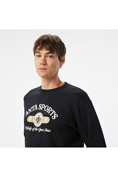 Anta Iconic Men's Black Sweatshirt