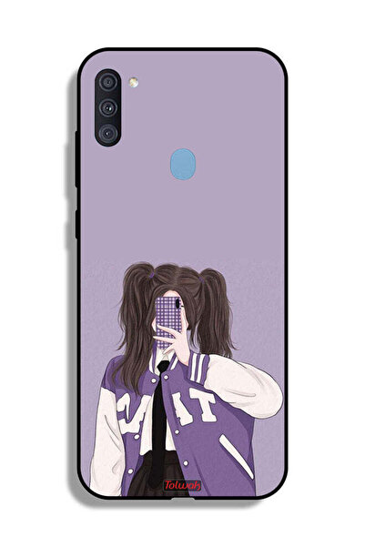 Tolwak غطاء حماية لهاتف Samsung Galaxy A11 لالتقاط صورة سيلفي