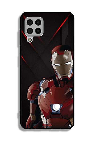 Tolwak غطاء حماية لهاتف سامسونج جالاكسي A22 4G بتصميم الرجل الحديدي