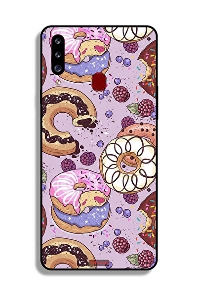 Tolwak غطاء حماية لهاتف سامسونج جالكسي A20s برسومات دوناتس آرت