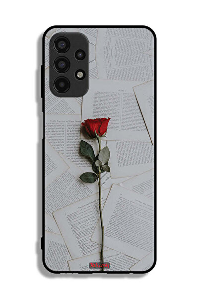 Tolwak غطاء حماية لهاتف سامسونج جالاكسي A13 4G وردي على ورق