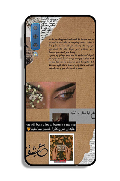 Tolwak Samsung Galaxy A7 (2018) Protective Case Cover Arabic Quote You Will B...