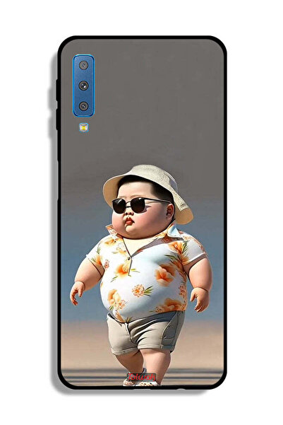 Tolwak غطاء حماية لهاتف Samsung Galaxy A7 (2018) بتصميم أنيق وجذاب لطفل صغير