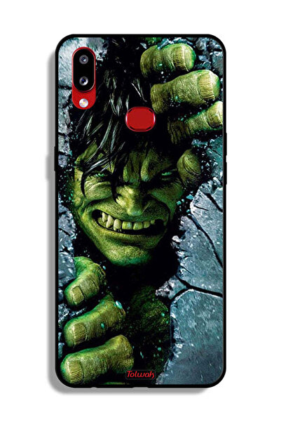 Tolwak غطاء حماية لهاتف سامسونج جالكسي A10s بتصميم هالك المذهل