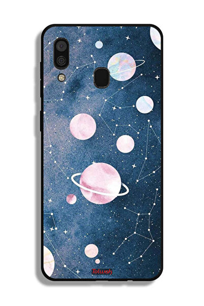 Tolwak Samsung Galaxy A30 Protective Case Cover Space Art