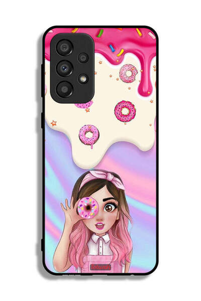 Tolwak غطاء حماية لهاتف Samsung Galaxy A33 5G يحمل دونات