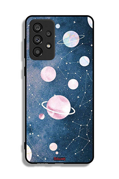 Tolwak Samsung Galaxy A73 5G Protective Case Cover Space Art