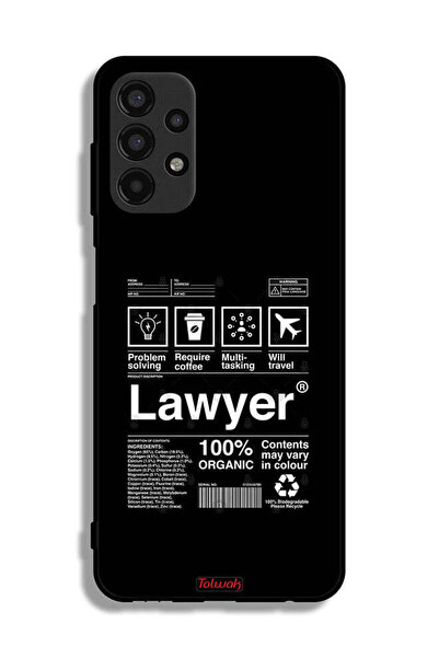 Tolwak Samsung Galaxy A13 4G Protective Case Cover Lawyer Sticker