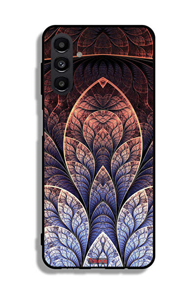Tolwak Samsung Galaxy A13 5G Protective Case Cover Floral Fractal Abstract