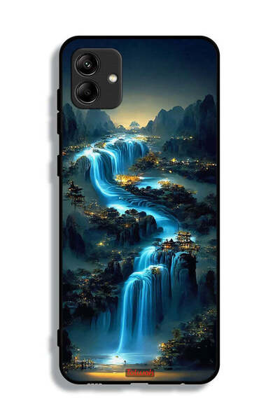 Tolwak غطاء حماية لهاتف Samsung Galaxy A04 بتصميم شلال فني