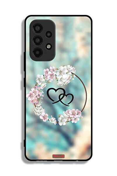 Tolwak غطاء حماية لهاتف سامسونج جالاكسي A53 5G برسومات قلوب في خاتم