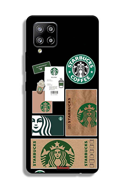 Tolwak غطاء حماية لهاتف سامسونج جالاكسي M42 5G، ملصق ستاربكس