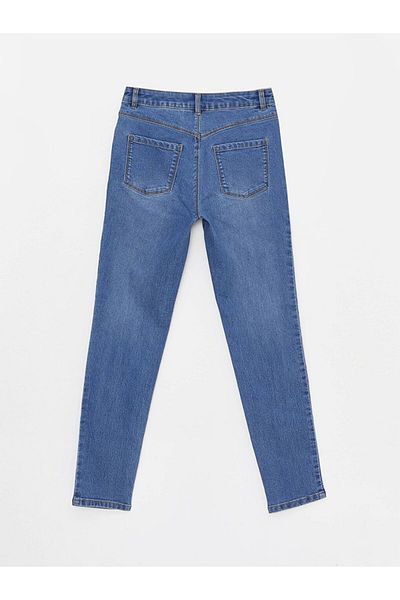 LC Waikiki Pantaloni de jeans pentru fete Indigo Skinny Fit