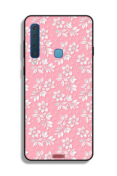 Tolwak غطاء حماية لهاتف Samsung Galaxy A9 (2018) بنمط خلفية زهور