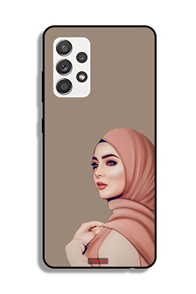 Tolwak Samsung Galaxy M32 5G Protective Case Cover Beautiful Hijab Girl