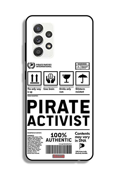 Tolwak غطاء حماية لهاتف سامسونج جالاكسي A32 5G، ملصق ناشط خاص