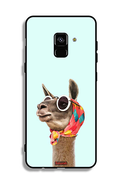 Tolwak غطاء حماية لهاتف Samsung Galaxy A8 Plus (2018) بتصميم جمل أنيق ولطيف