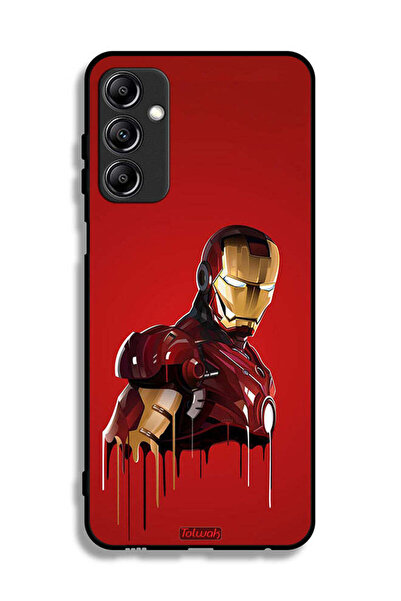 Tolwak غطاء حماية لهاتف سامسونج جالاكسي A24 4G برسومات الرجل الحديدي