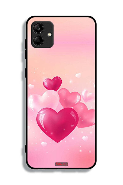 Tolwak غطاء حماية لهاتف سامسونج جالاكسي A04 برسومات قلوب جميلة