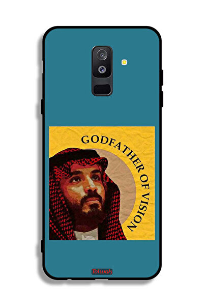Tolwak غطاء حماية لهاتف Samsung Galaxy A6 Plus (2018) Godfather Of Vision