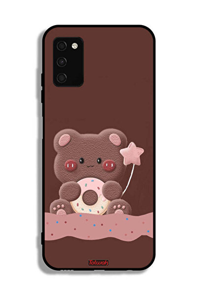 Tolwak غطاء حماية بتصميم دب دونات من سامسونج جالكسي A03s