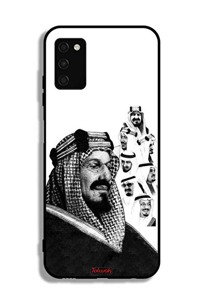 Tolwak غطاء حماية لهاتف سامسونج جالكسي A02s، ملصق ملوك المملكة العربية السعود...