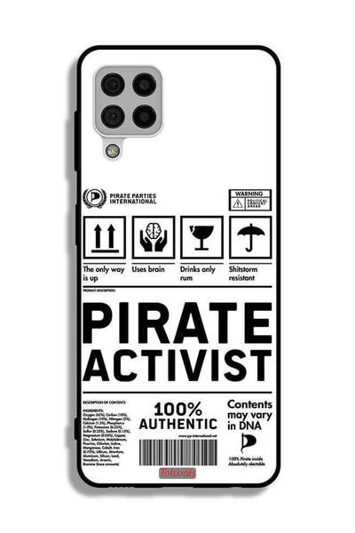 Tolwak غطاء حماية لهاتف سامسونج جالاكسي A22 4G، ملصق ناشط خاص