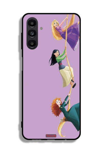 Tolwak Samsung Galaxy A13 5G Protective Case Cover Girls Climbing Art