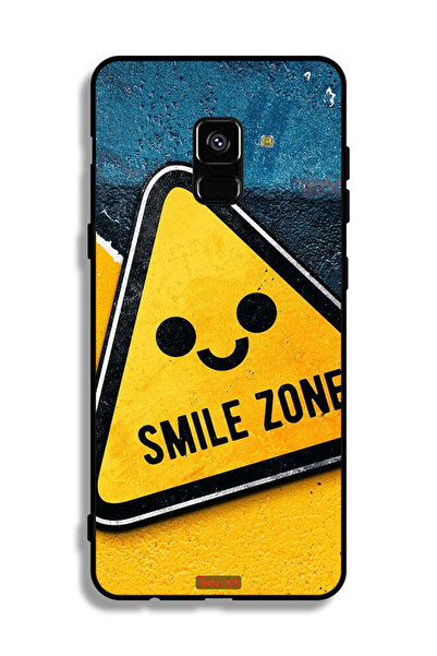 Tolwak غطاء حماية لهاتف Samsung Galaxy A8 Plus (2018) من Smile Zone