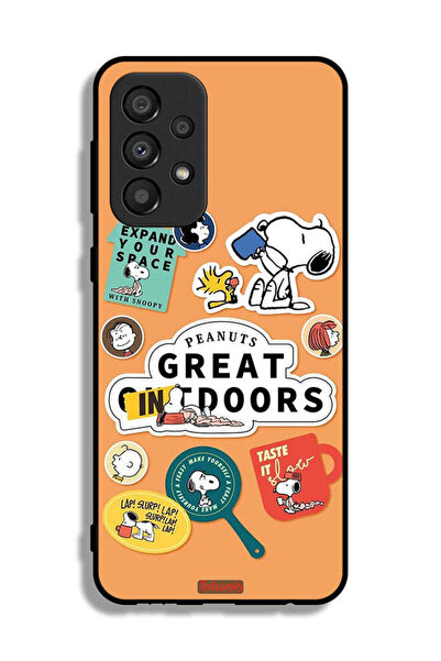 Tolwak غطاء حماية لهاتف سامسونج جالاكسي A33 5G بملصقات الفول السوداني