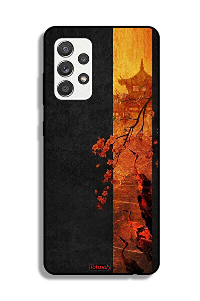 Tolwak Samsung Galaxy M32 5G Protective Case Cover Autumn Colors Art