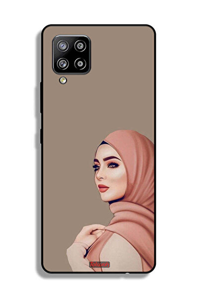 Tolwak Samsung Galaxy M42 5G Protective Case Cover Beautiful Hijab Girl