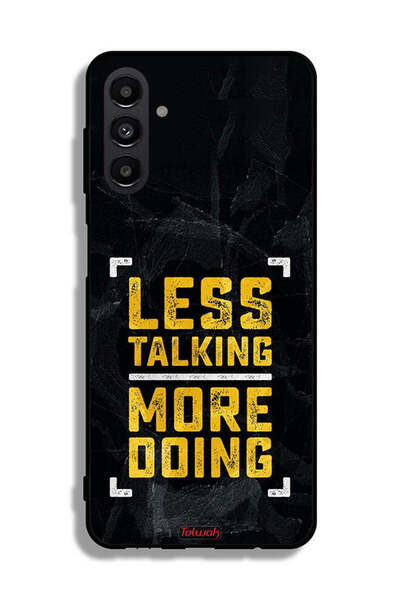 Tolwak Samsung Galaxy A13 5G Protective Case Cover Less Talking More Doing