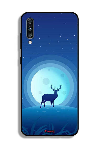 Tolwak غطاء حماية لهاتف Samsung Galaxy A70 بتصميم غزال