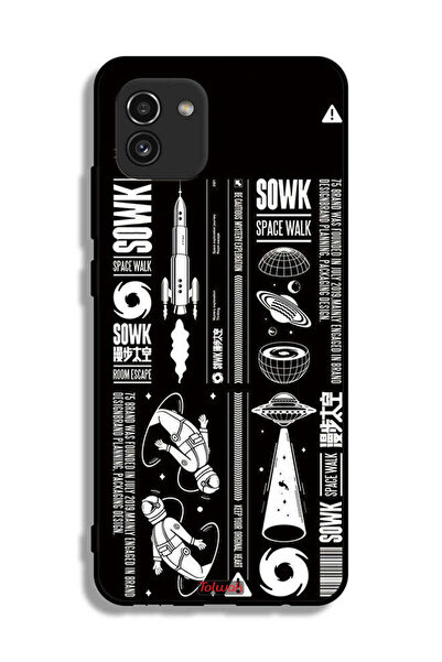 Tolwak غطاء واقي لغطاء حماية سامسونج جالاكسي A03 من سووك سبيس ووك لاصق المشي ...