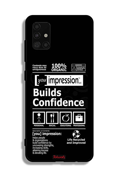 Tolwak غطاء حماية لهاتف Samsung Galaxy A51 5G ملصق يعزز الثقة