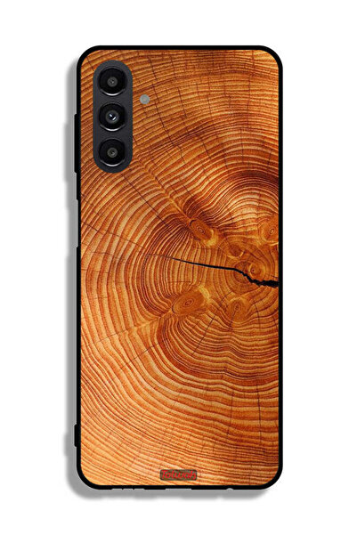 Tolwak Samsung Galaxy A13 5G Protective Case Cover Crack Wood