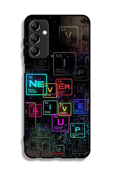Tolwak Samsung Galaxy A24 4G Protective Case Cover Never Give Up Art