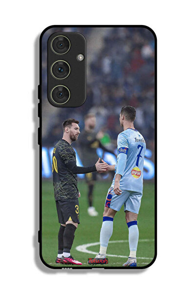 Tolwak غطاء حماية لهاتف سامسونج جالاكسي A54 5G ميسي ورونالدو