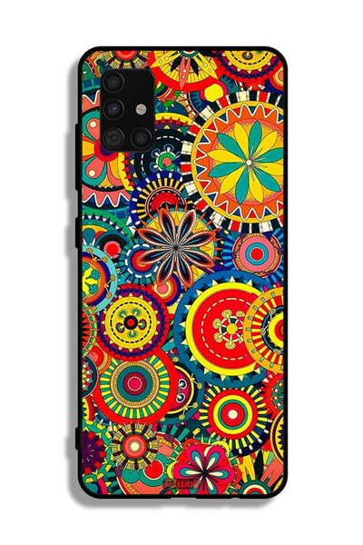 Tolwak غطاء حماية لهاتف سامسونج جالاكسي A51 5G بنمط ماندالا ملون