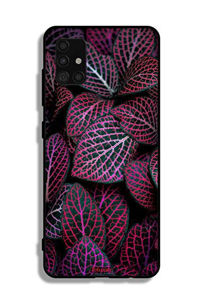 Tolwak غطاء حماية لهاتف سامسونج جالاكسي A51 4G بنقشة أوراق سالجا