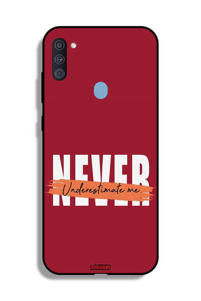 Tolwak غطاء حماية لهاتف Samsung Galaxy A11 لا تقلل من شأني أبدًا