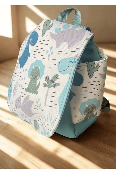 m montefair Nursery Kindergarten 101 Children's Backpack 25X22X15 with Pen Holder Gift