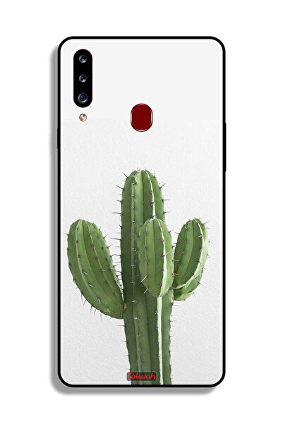 Tolwak غطاء حماية لهاتف سامسونج جالاكسي A20s بنقشة نبات الصبار