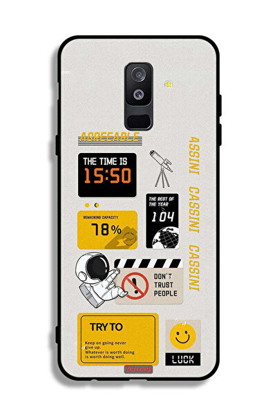 Tolwak غطاء حماية لهاتف سامسونج جالكسي A6 بلس (2018) - لا تثق بالناس