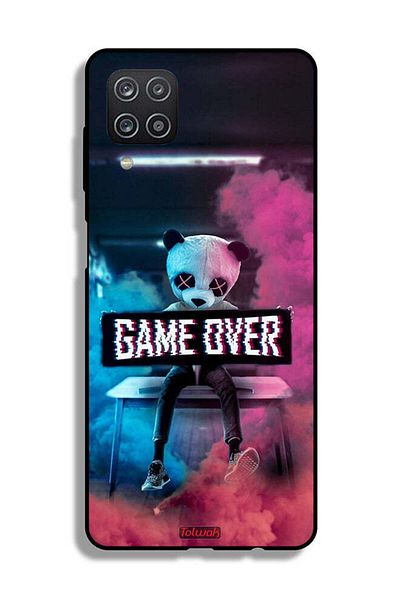 Tolwak غطاء حماية لهاتف Samsung Galaxy A12 Game Over