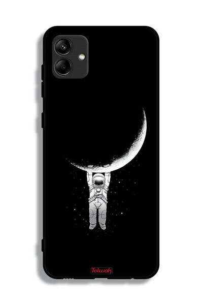 Tolwak Samsung Galaxy A04e Protective Case Cover Hanging From Moon