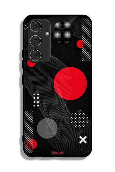 Tolwak غطاء حماية لهاتف سامسونج جالكسي A54 5G بنمط دائري ومتقاطع